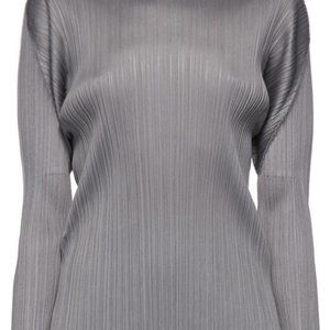 PLEATS PLEASE ISSEY MIYAKE Turtleneck/ BLOUSE
